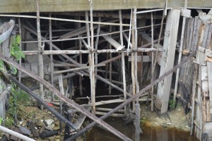Sungai Keriung yang di tutup pengembang bangunan